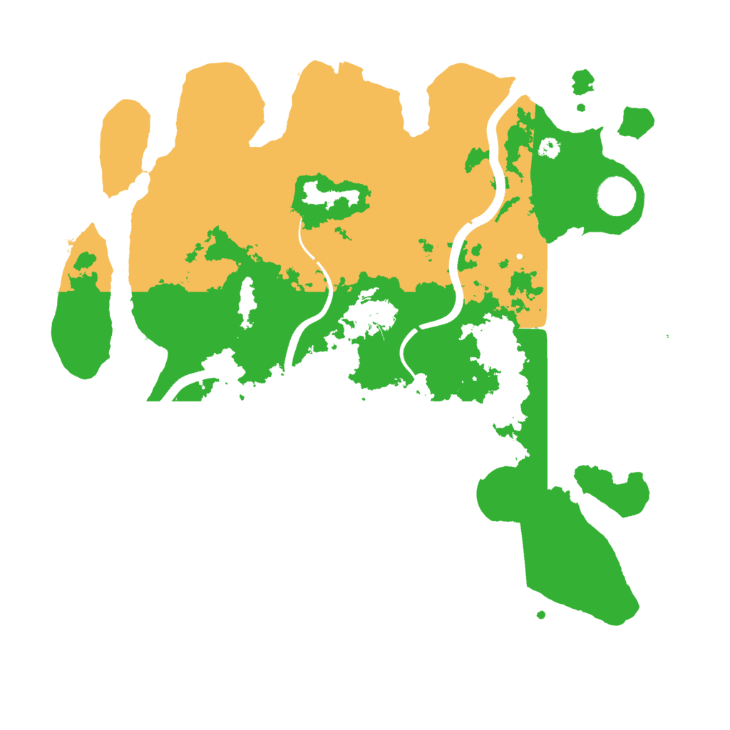 Biome Rust Map: Procedural Map, Size: 3500, Seed: 1697703917