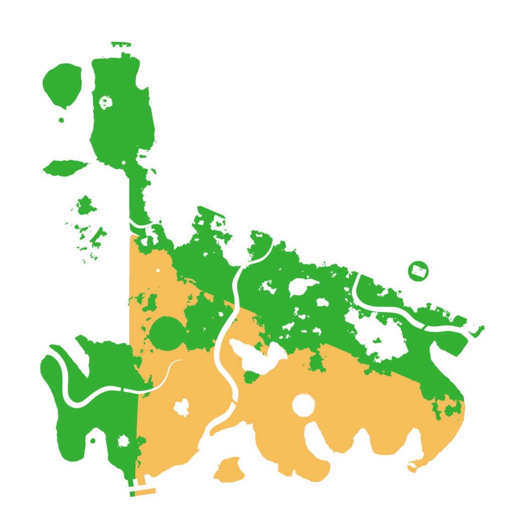 Biome Rust Map: Procedural Map, Size: 4000, Seed: 28131