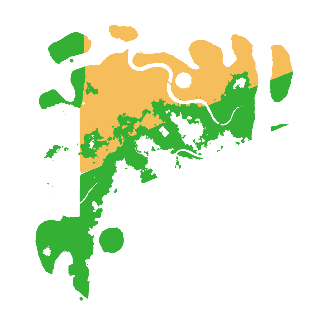 Biome Rust Map: Procedural Map, Size: 3500, Seed: 1554371384