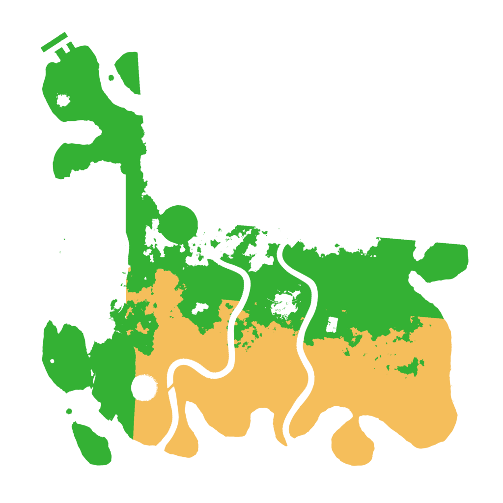 Biome Rust Map: Procedural Map, Size: 3500, Seed: 1499810639