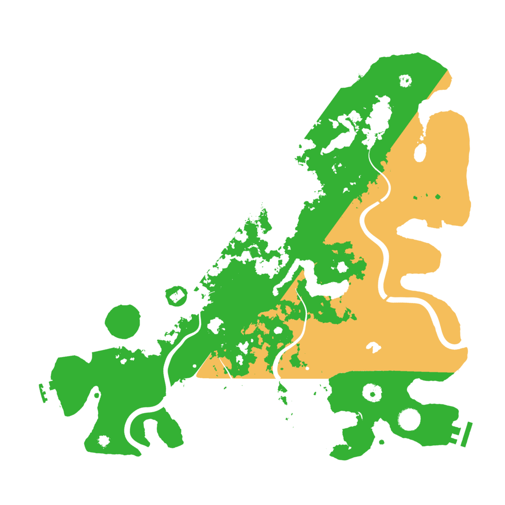 Biome Rust Map: Procedural Map, Size: 4000, Seed: 1689396530
