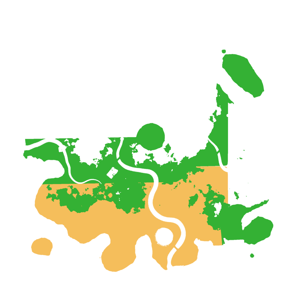 Biome Rust Map: Procedural Map, Size: 3000, Seed: 1981300675