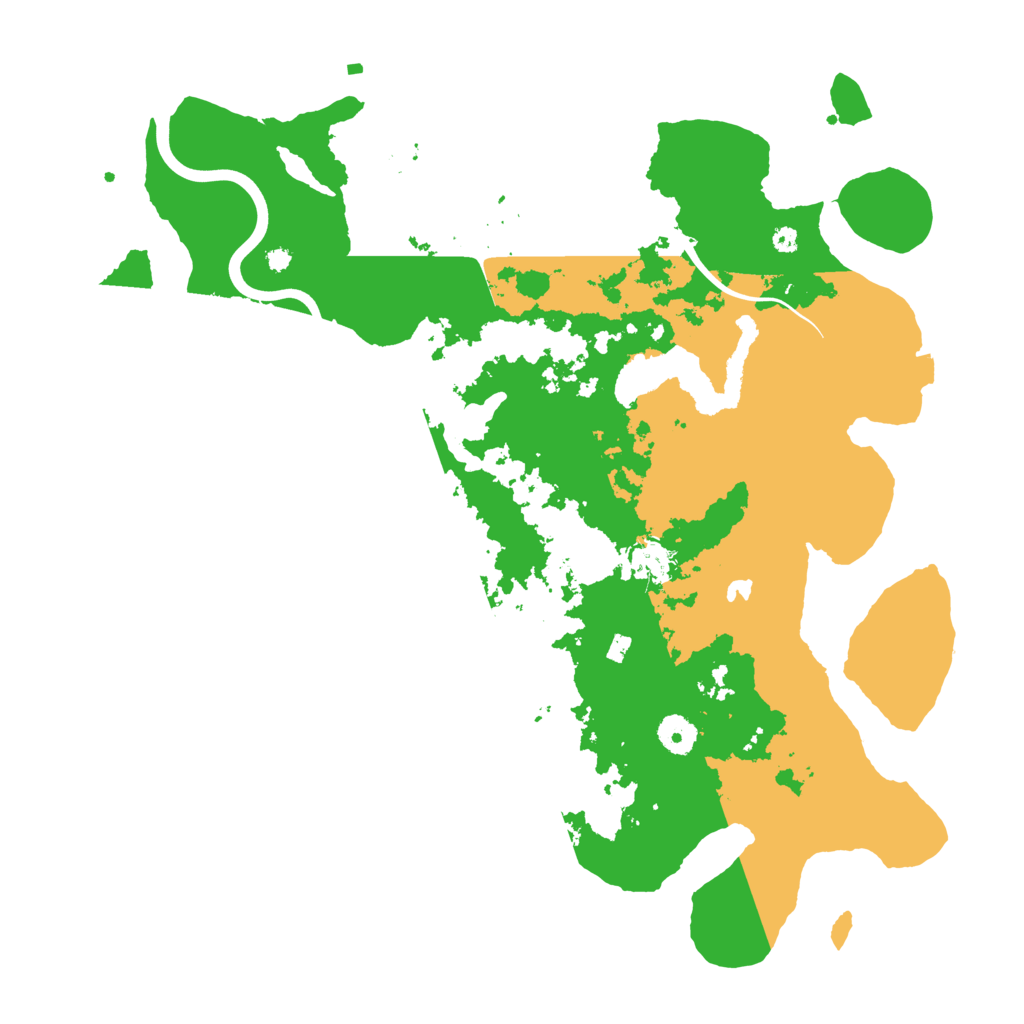 Biome Rust Map: Procedural Map, Size: 4000, Seed: 424137