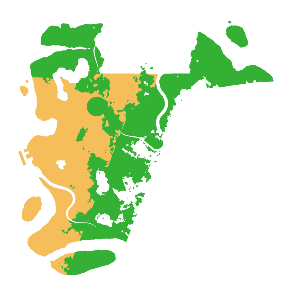 Biome Rust Map: Procedural Map, Size: 4000, Seed: 985029