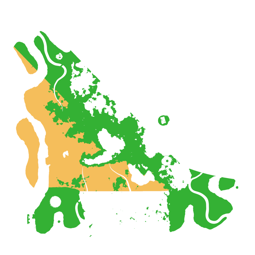 Biome Rust Map: Procedural Map, Size: 4000, Seed: 822666