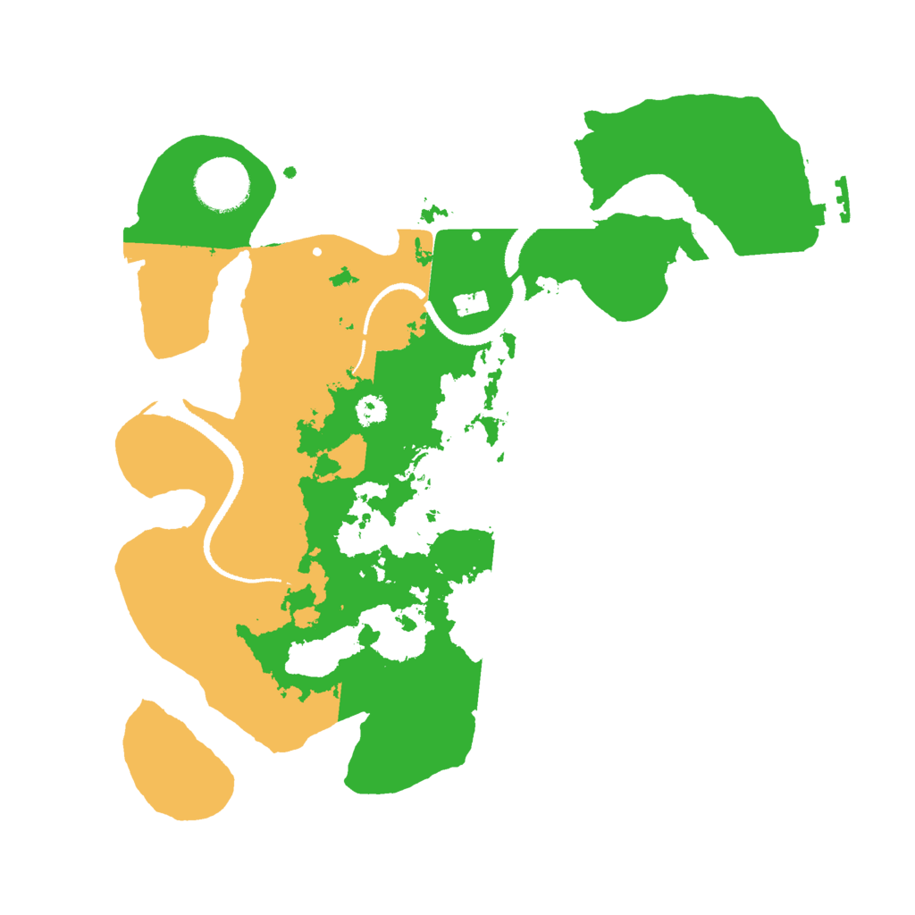 Biome Rust Map: Procedural Map, Size: 3000, Seed: 1349711119