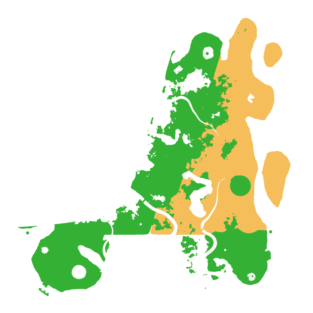 Biome Rust Map: Procedural Map, Size: 4000, Seed: 779996