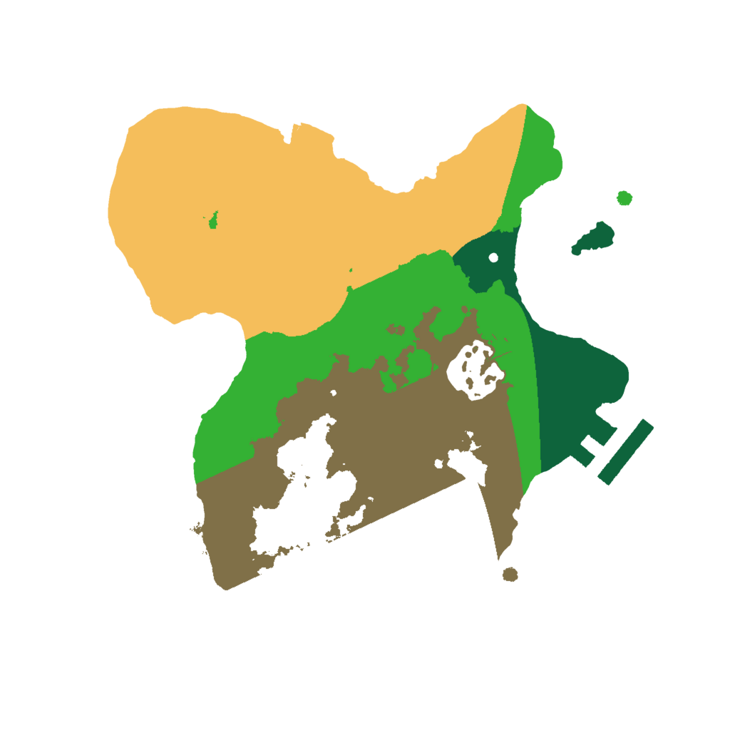 Biome Rust Map: Procedural Map, Size: 2000, Seed: 339659421