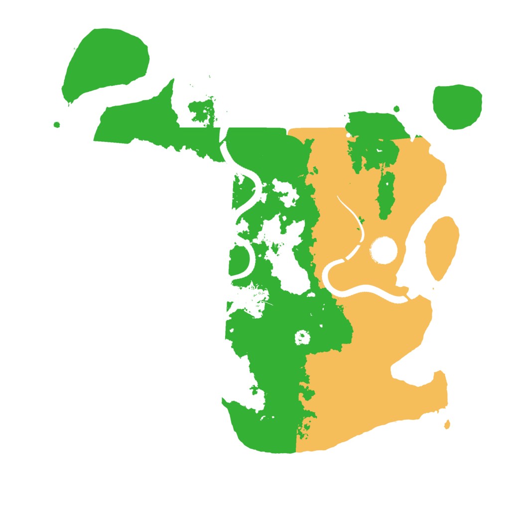 Biome Rust Map: Procedural Map, Size: 3321, Seed: 1948705741