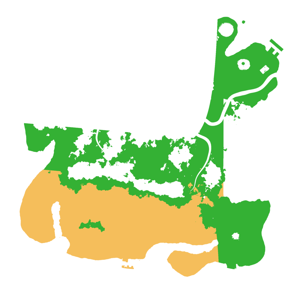 Biome Rust Map: Procedural Map, Size: 3750, Seed: 946973