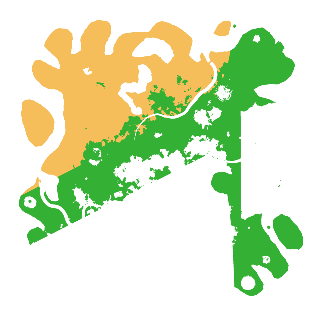 Biome Rust Map: Procedural Map, Size: 4000, Seed: 420667