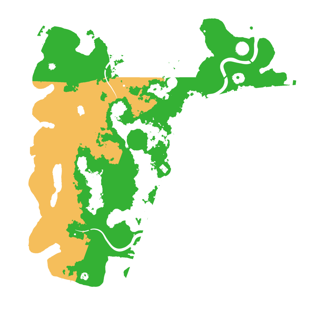 Biome Rust Map: Procedural Map, Size: 4000, Seed: 944641