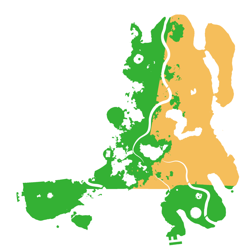 Biome Rust Map: Procedural Map, Size: 4000, Seed: 971659