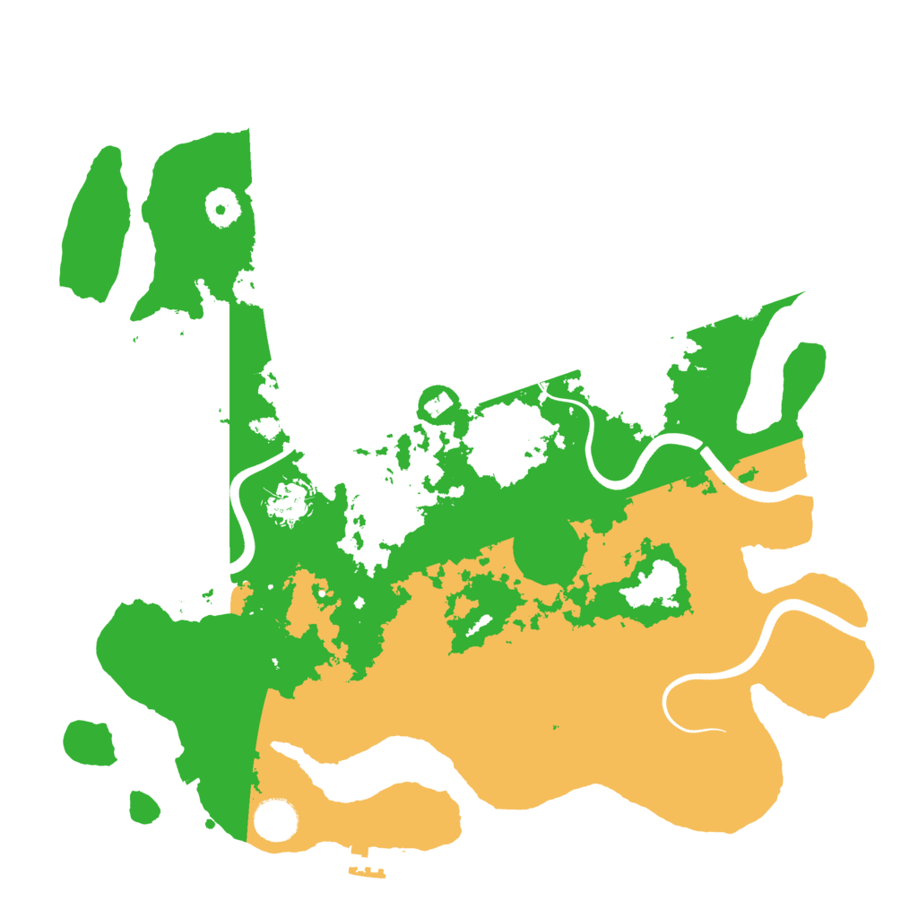Biome Rust Map: Procedural Map, Size: 3750, Seed: 347132