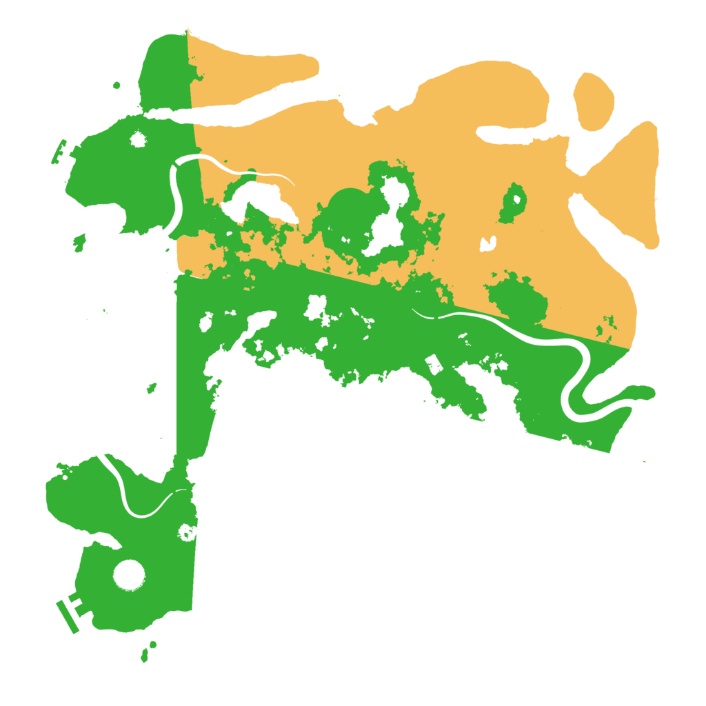 Biome Rust Map: Procedural Map, Size: 4000, Seed: 943848