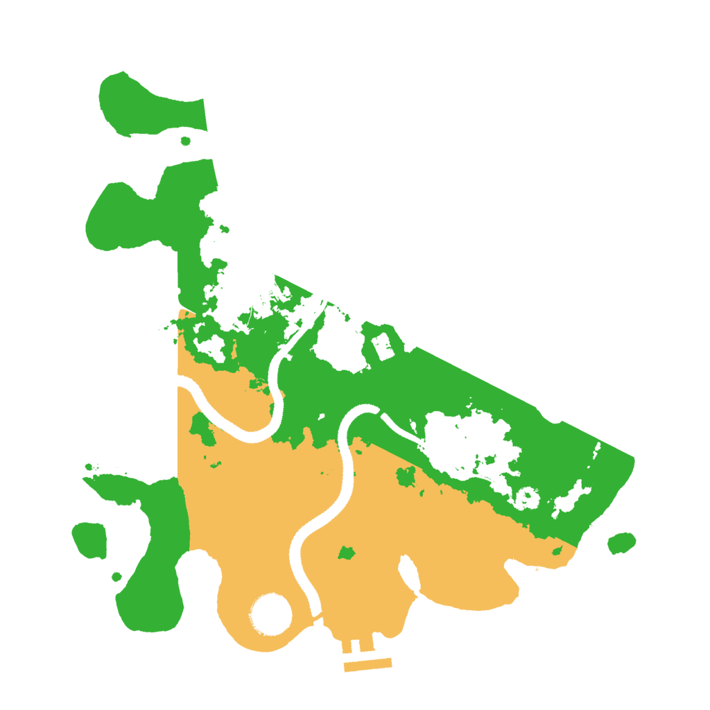 Biome Rust Map: Procedural Map, Size: 3000, Seed: 2020788736
