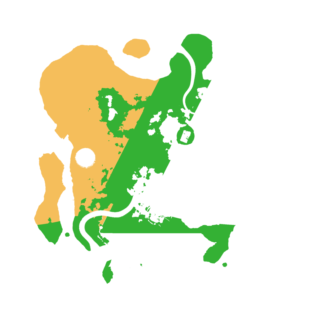 Biome Rust Map: Procedural Map, Size: 2800, Seed: 917963