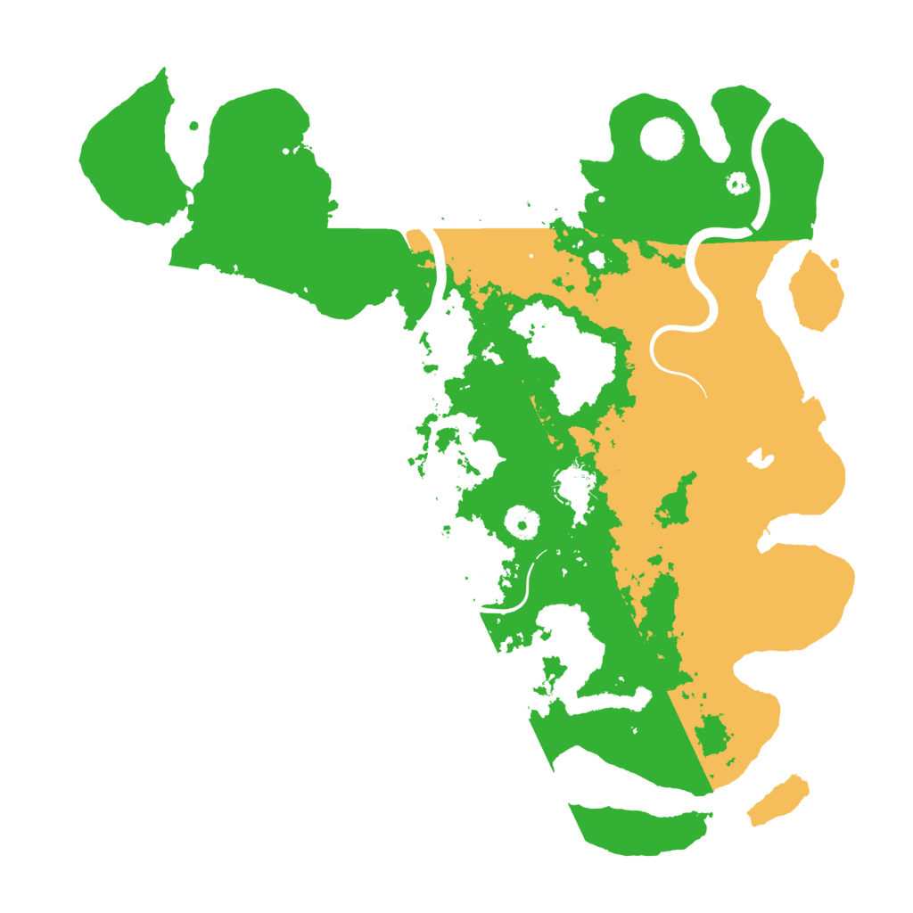 Biome Rust Map: Procedural Map, Size: 4000, Seed: 938723