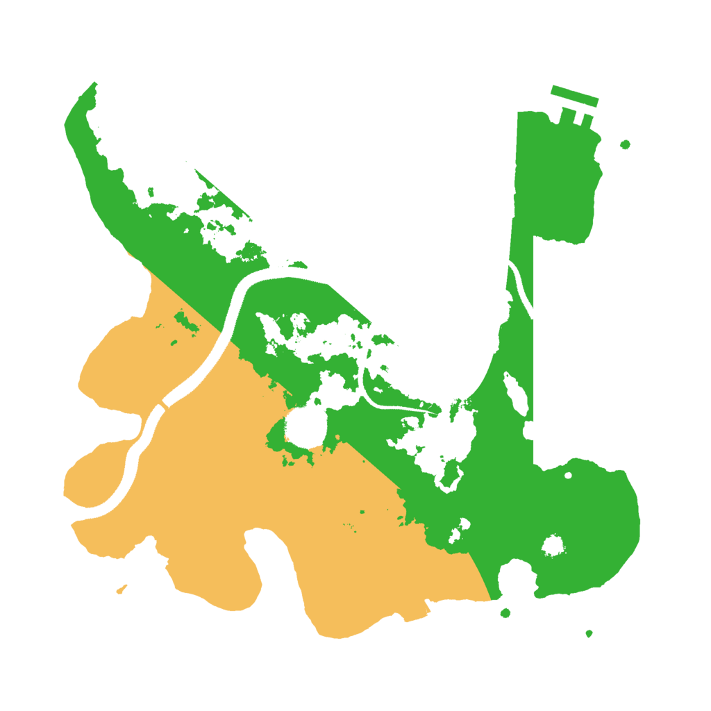 Biome Rust Map: Procedural Map, Size: 3000, Seed: 87154981