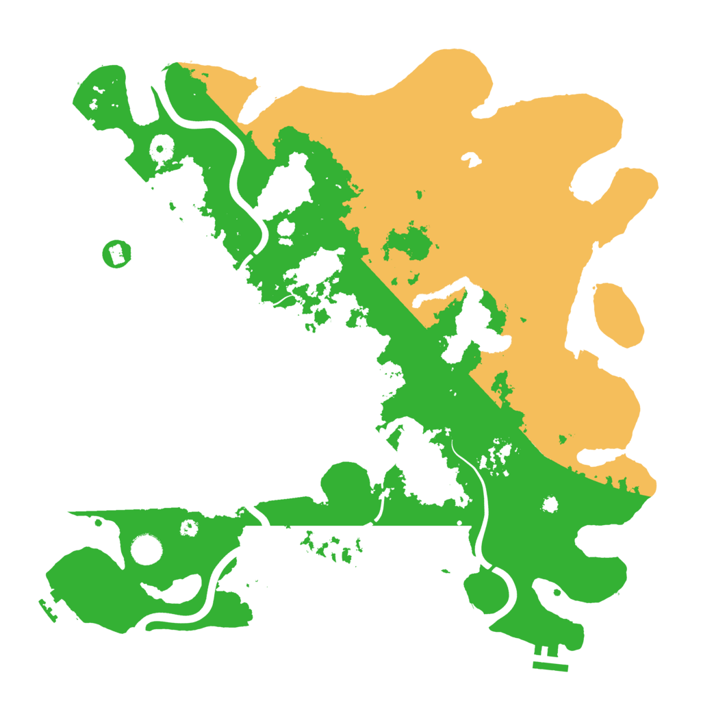 Biome Rust Map: Procedural Map, Size: 4000, Seed: 1431912802