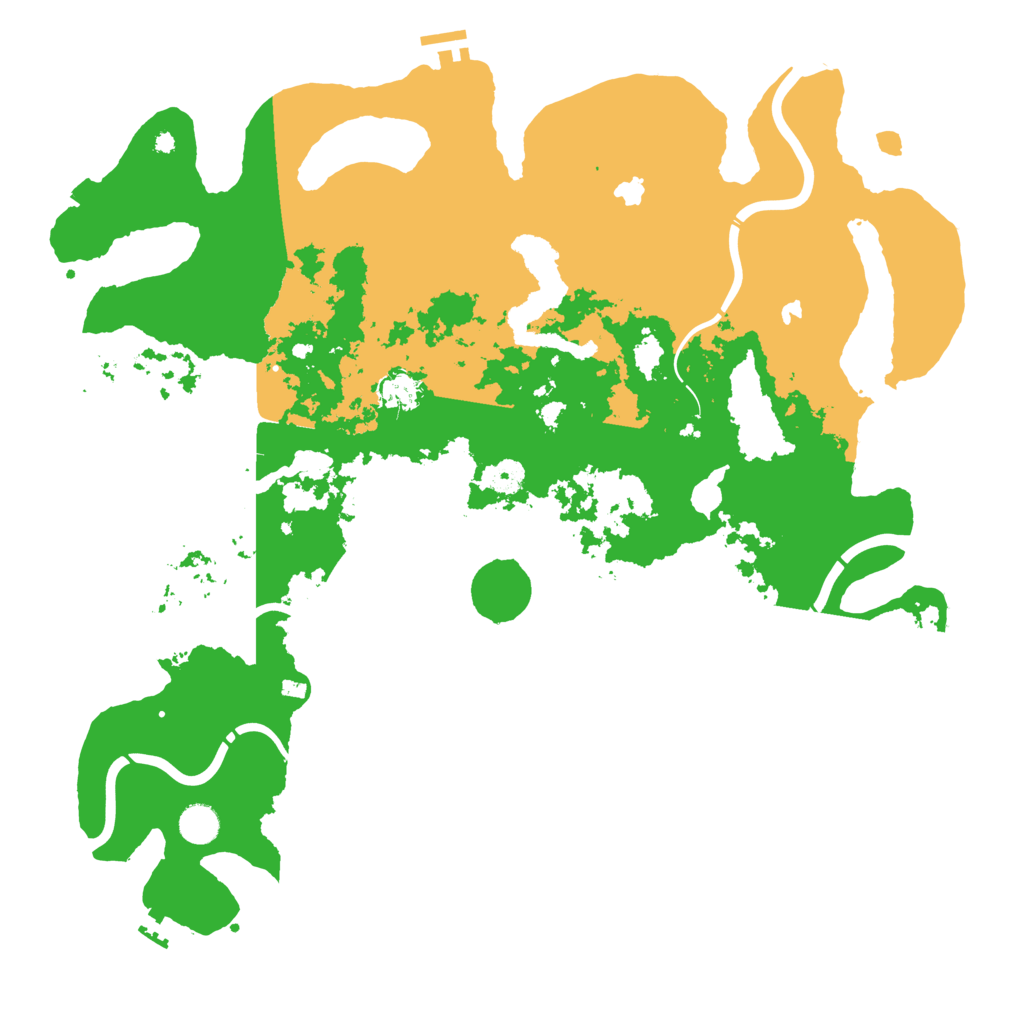 Biome Rust Map: Procedural Map, Size: 4500, Seed: 1767082858