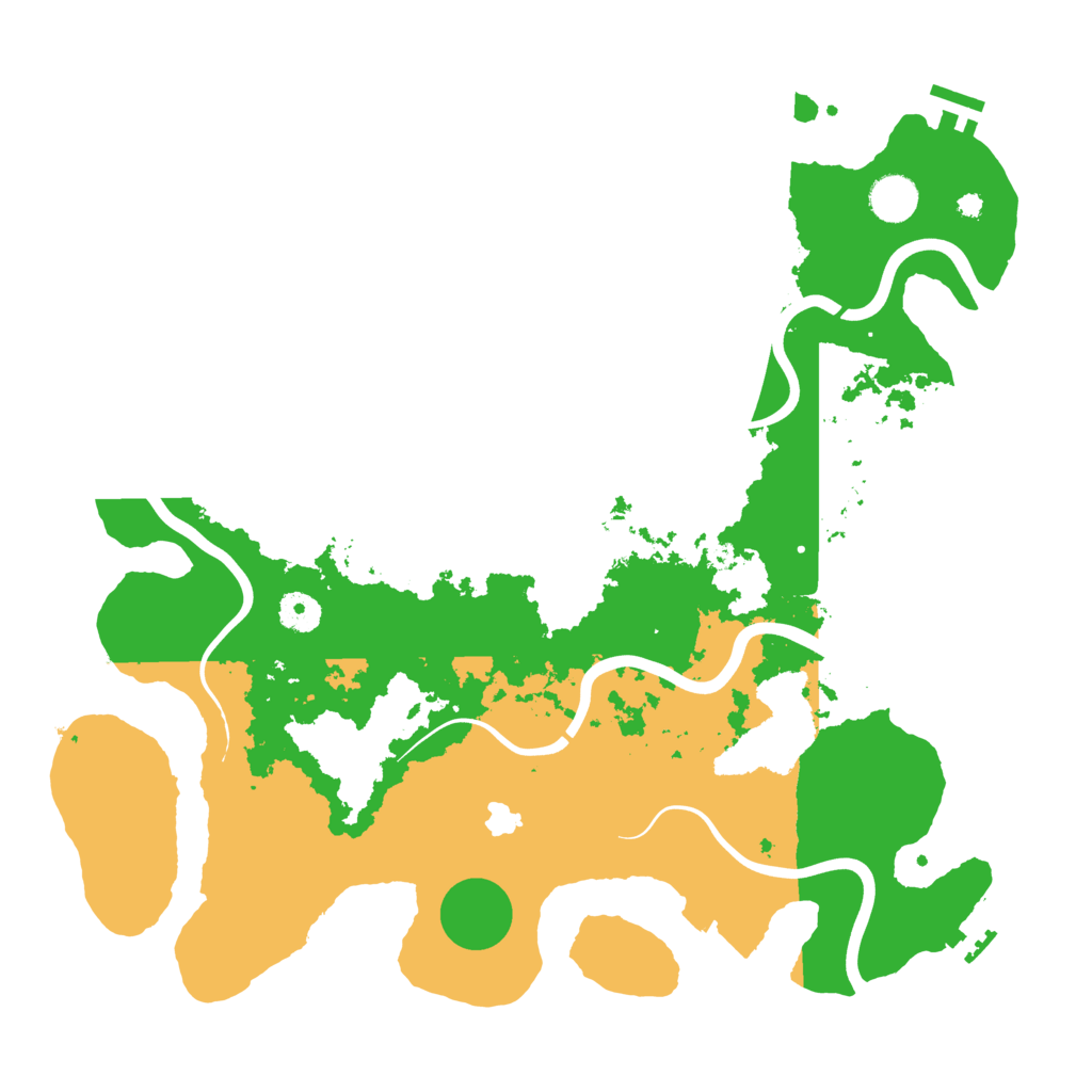 Biome Rust Map: Procedural Map, Size: 4000, Seed: 484282302
