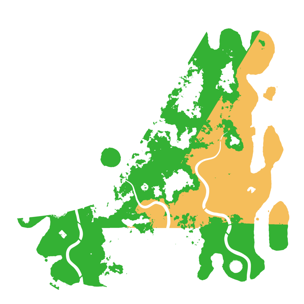 Biome Rust Map: Procedural Map, Size: 4250, Seed: 2037072577