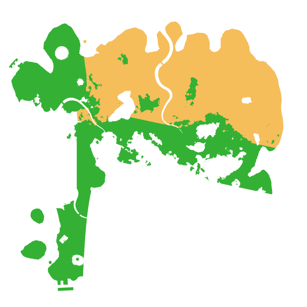 Biome Rust Map: Procedural Map, Size: 4000, Seed: 241297