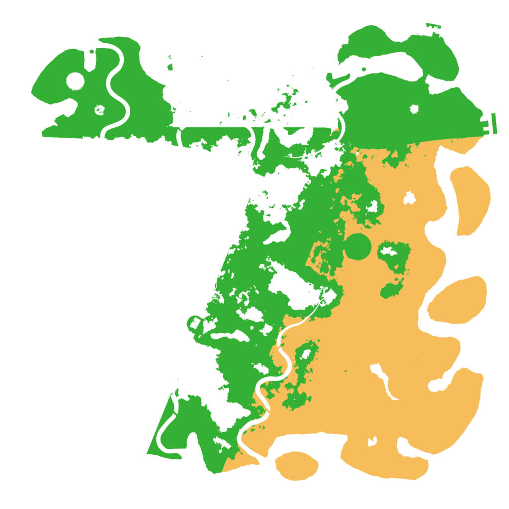 Biome Rust Map: Procedural Map, Size: 5000, Seed: 1383475702