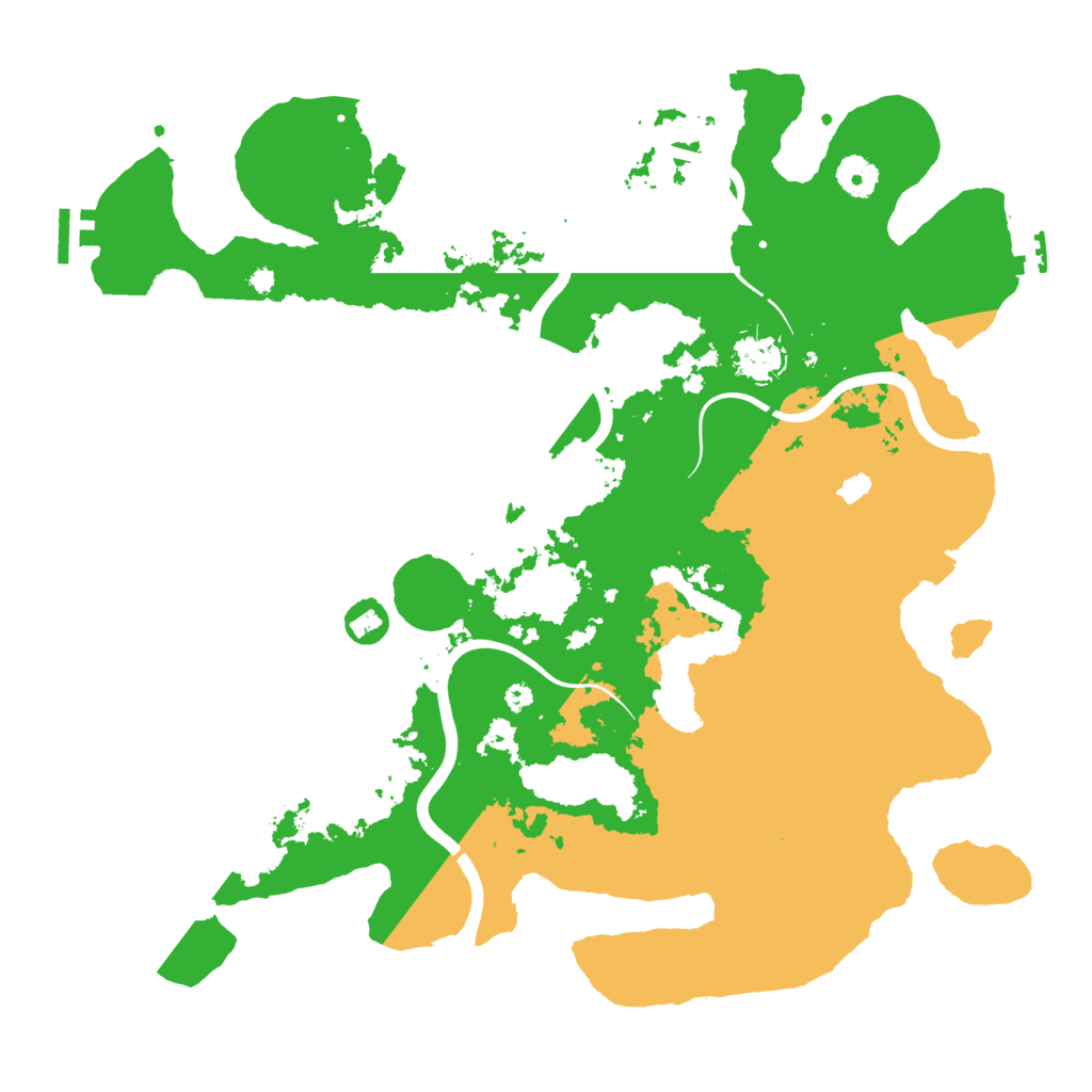 Biome Rust Map: Procedural Map, Size: 4000, Seed: 448201