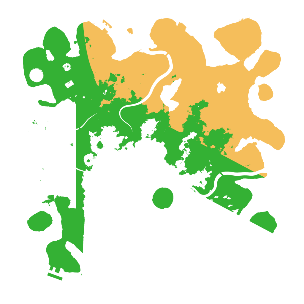 Biome Rust Map: Procedural Map, Size: 4000, Seed: 377321