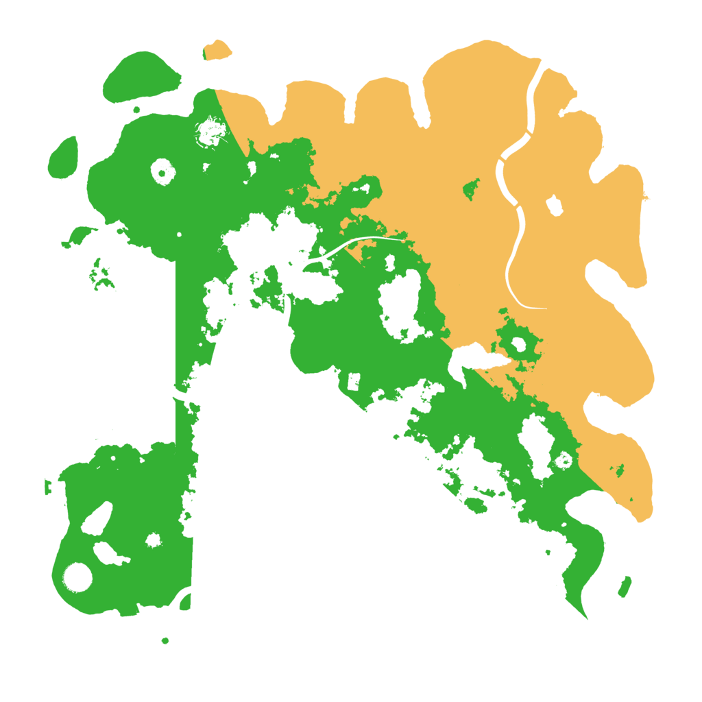 Biome Rust Map: Procedural Map, Size: 4250, Seed: 441267892