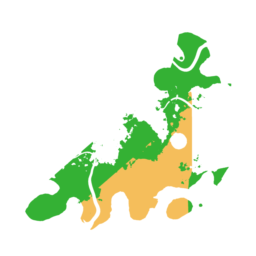 Biome Rust Map: Procedural Map, Size: 3000, Seed: 1122440349