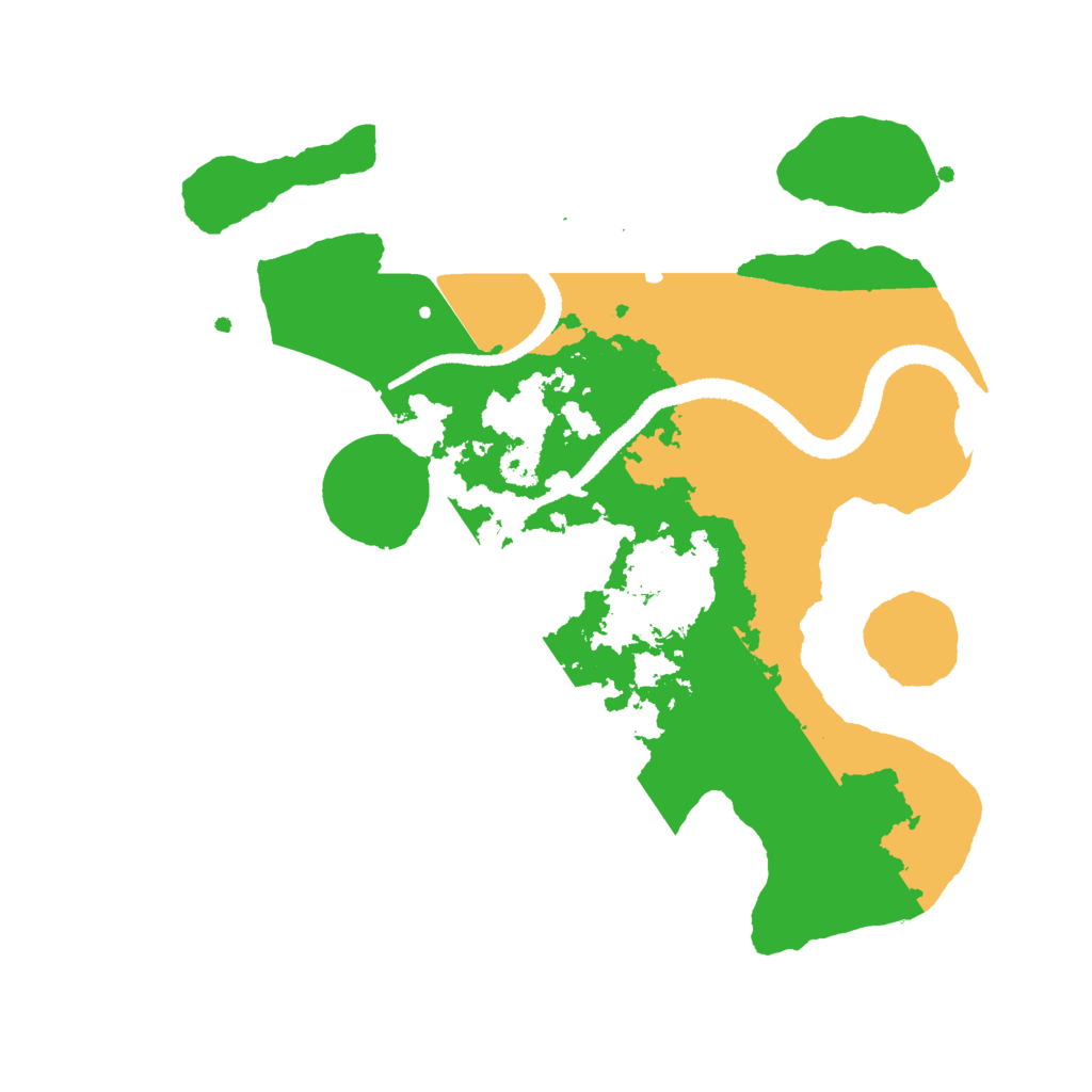 Biome Rust Map: Procedural Map, Size: 2700, Seed: 1787486505