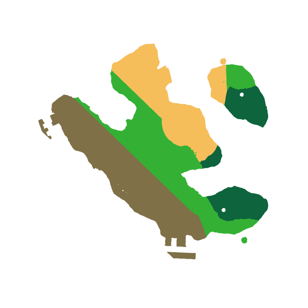 Biome Rust Map: Procedural Map, Size: 2000, Seed: 101