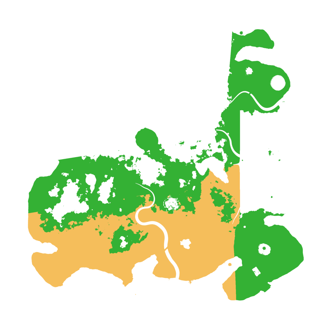 Biome Rust Map: Procedural Map, Size: 4000, Seed: 138950