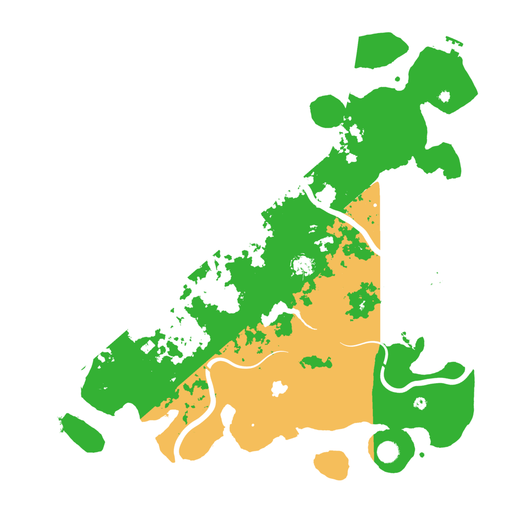 Biome Rust Map: Procedural Map, Size: 4100, Seed: 2023123101