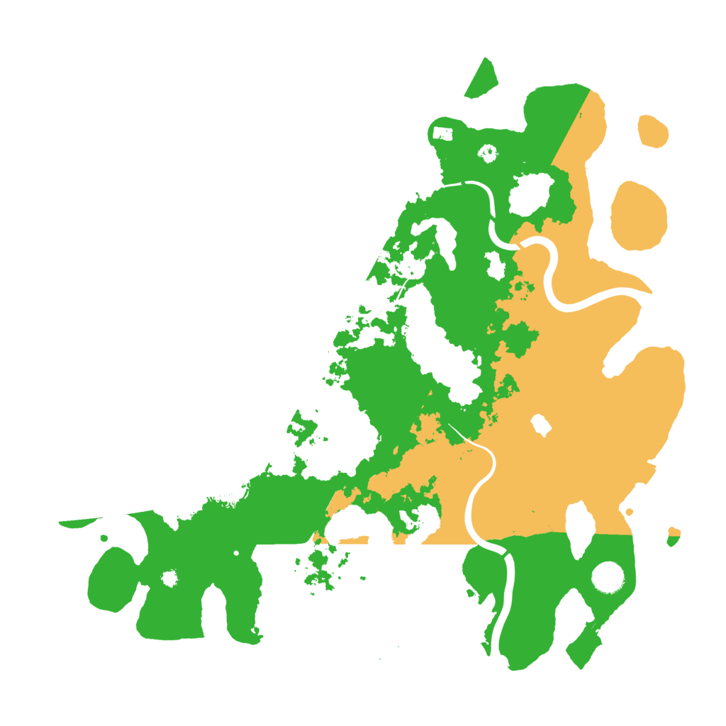 Biome Rust Map: Procedural Map, Size: 4000, Seed: 904125