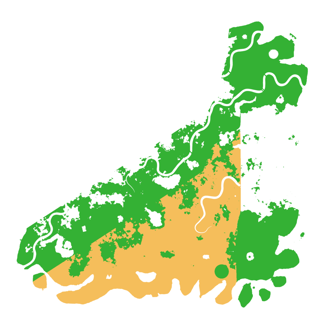 Biome Rust Map: Procedural Map, Size: 6000, Seed: 55564032
