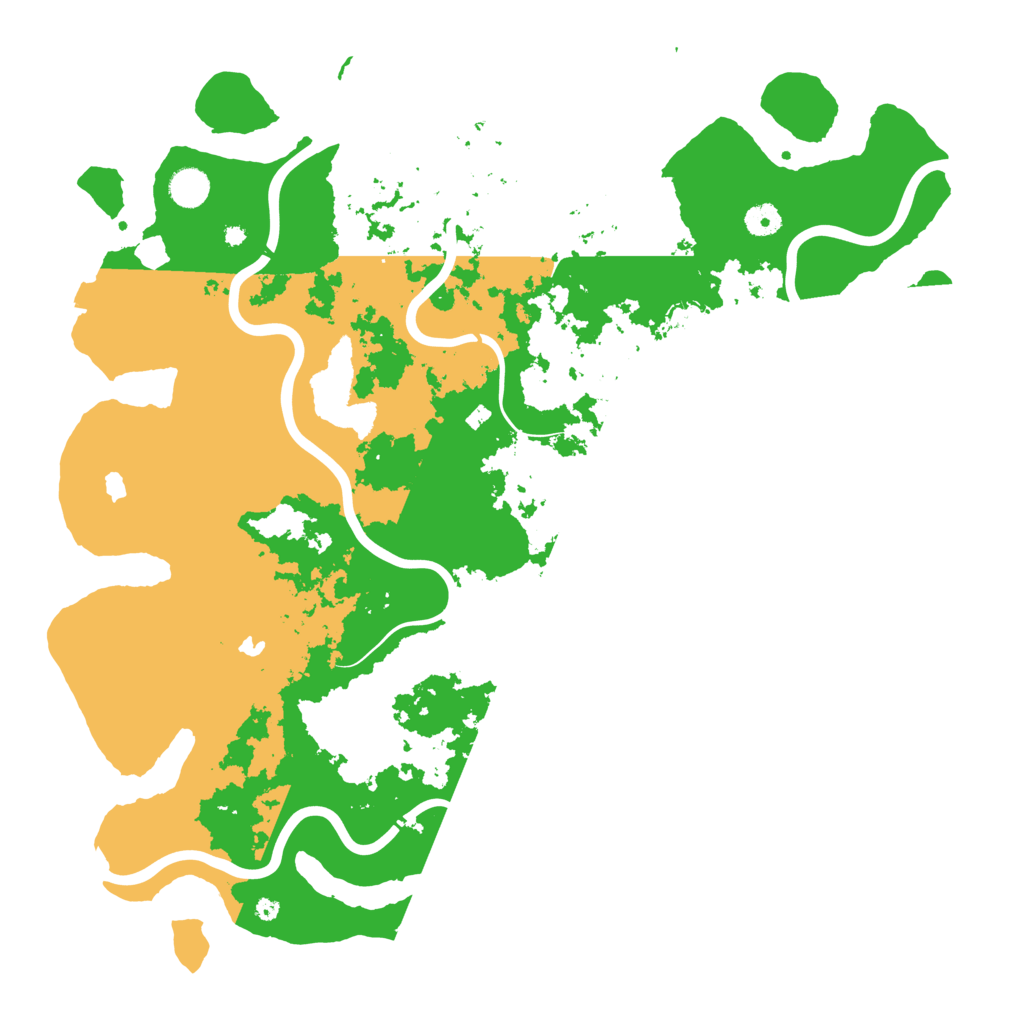 Biome Rust Map: Procedural Map, Size: 4500, Seed: 900693