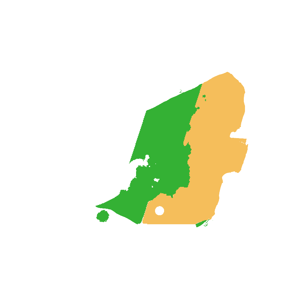 Biome Rust Map: Procedural Map, Size: 1009, Seed: 780701653