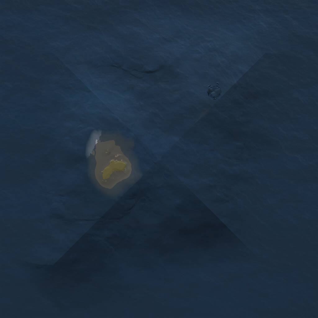 Rust Map: Procedural Map, Size: 1000, Seed: 855150, 1 Monuments