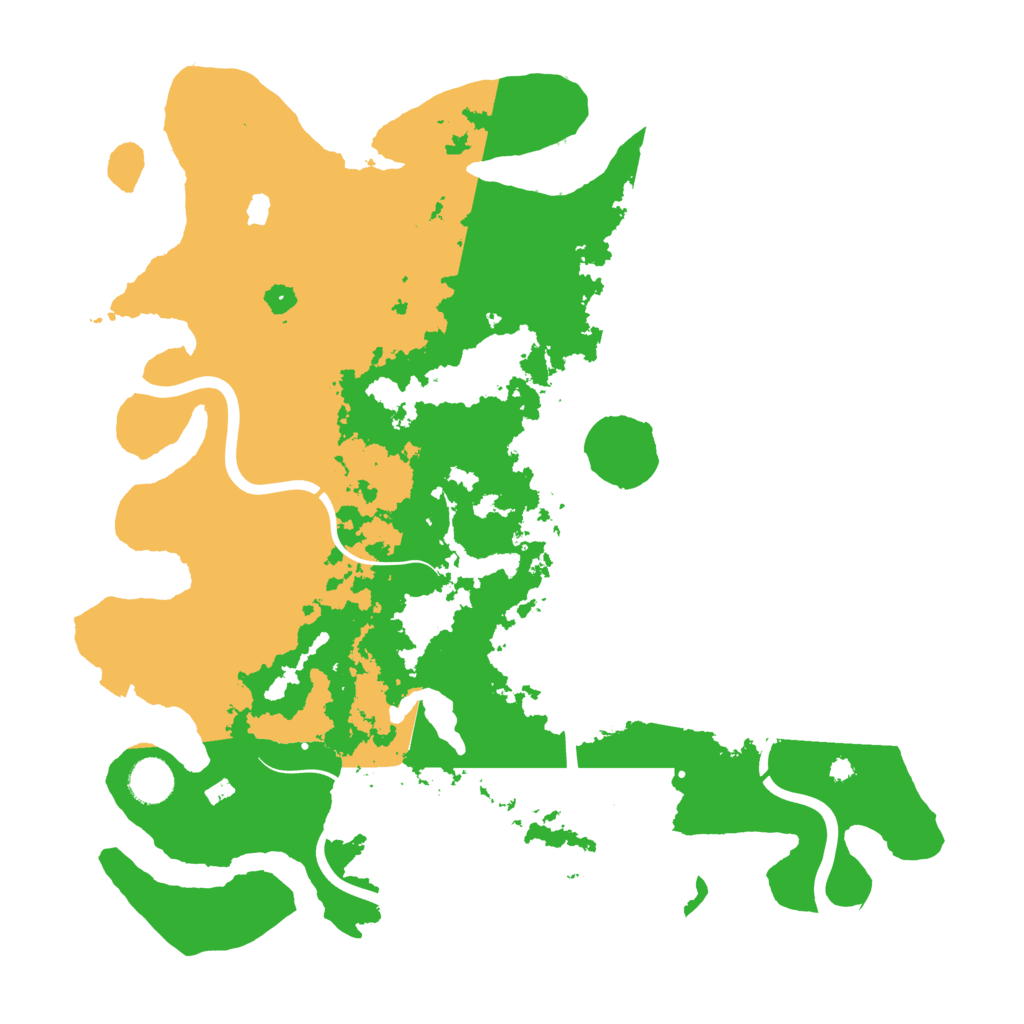 Biome Rust Map: Procedural Map, Size: 4000, Seed: 245106