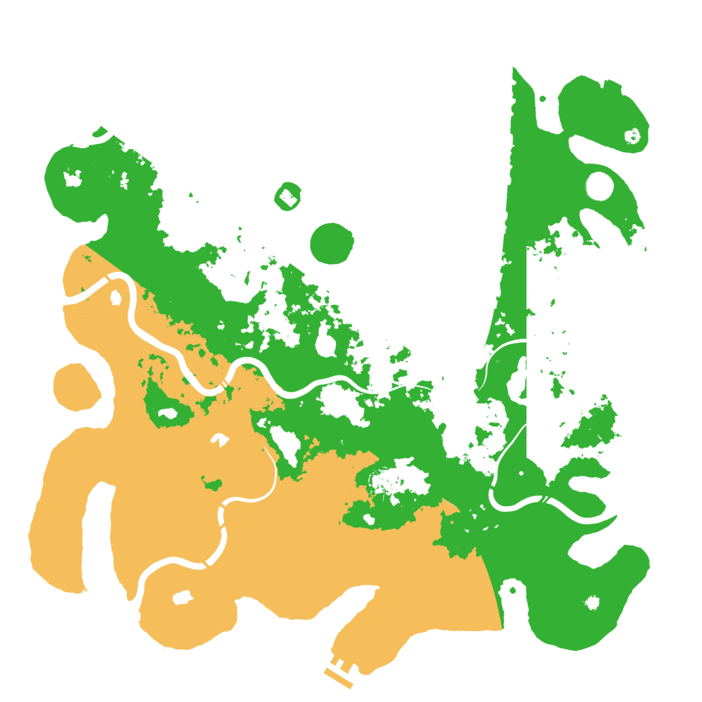 Biome Rust Map: Procedural Map, Size: 4510, Seed: 1048842038