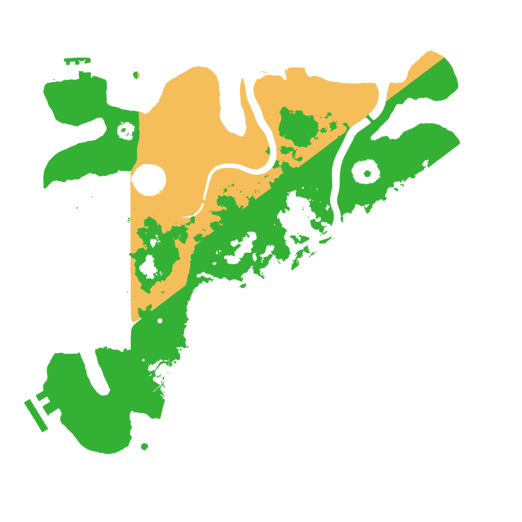 Biome Rust Map: Procedural Map, Size: 3000, Seed: 1912789798