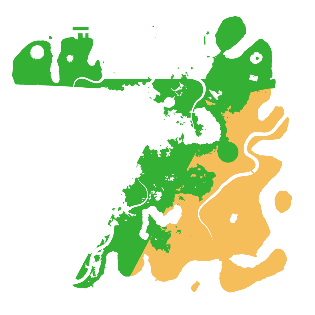Biome Rust Map: Procedural Map, Size: 4000, Seed: 333642405