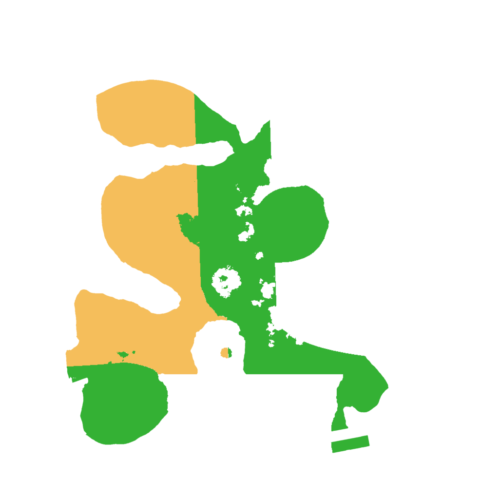 Biome Rust Map: Procedural Map, Size: 1800, Seed: 2065545073
