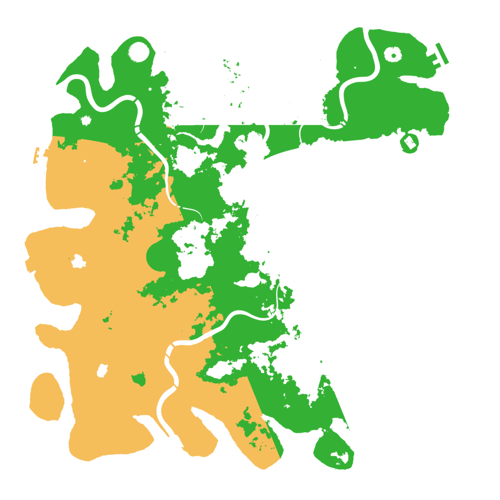 Biome Rust Map: Procedural Map, Size: 4500, Seed: 2000244307
