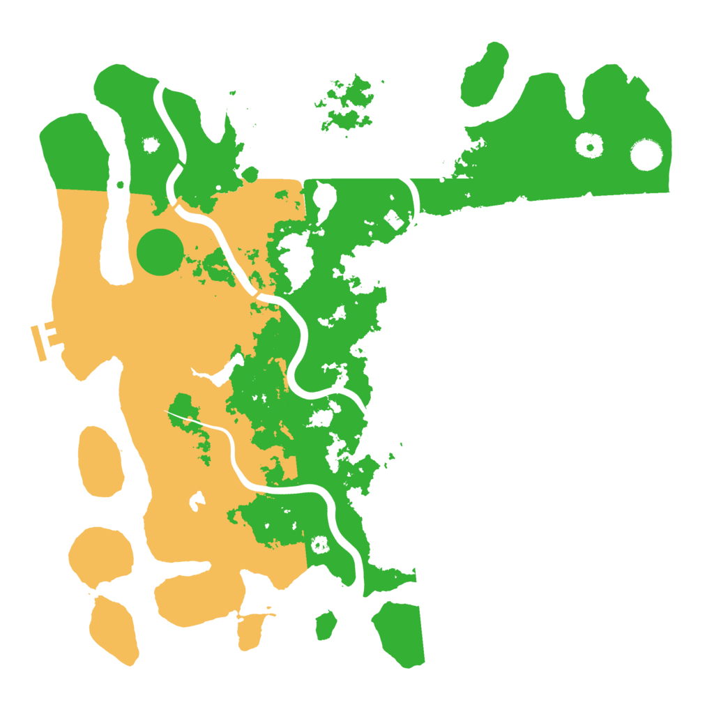 Biome Rust Map: Procedural Map, Size: 4000, Seed: 742908