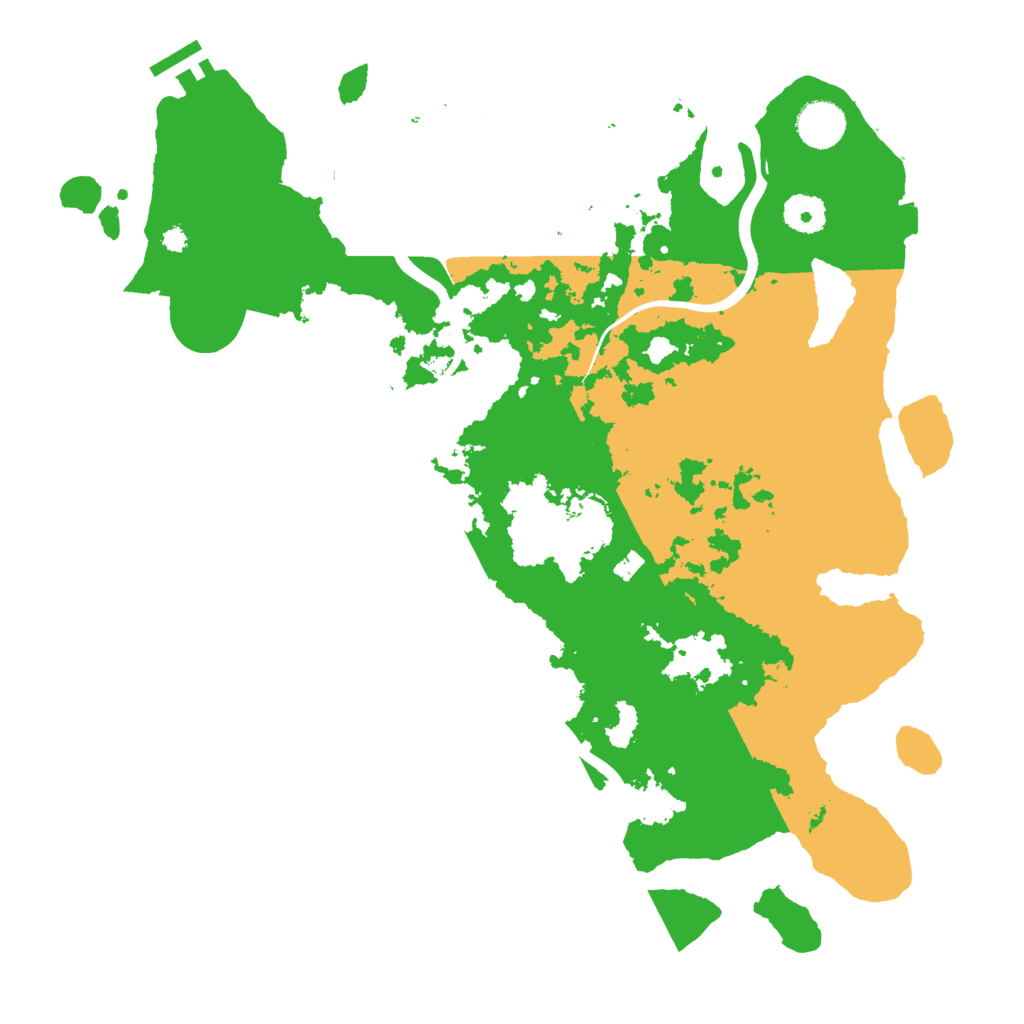 Biome Rust Map: Procedural Map, Size: 3750, Seed: 148463758